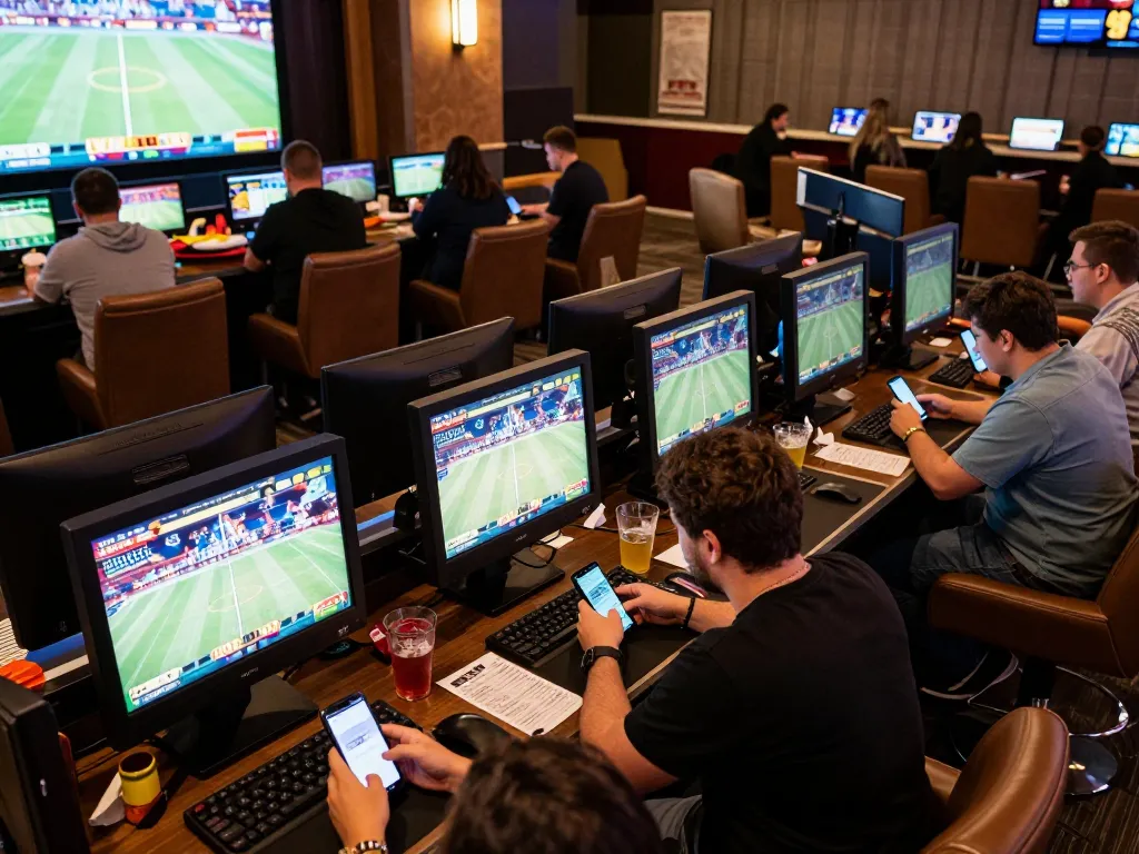 Bet on F8BET with dynamic sports betting activity at a modern sportsbook